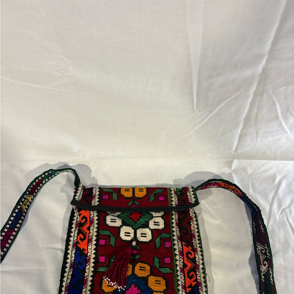 Colorful Patterned Crossbody Bag - Picture 2 of 5